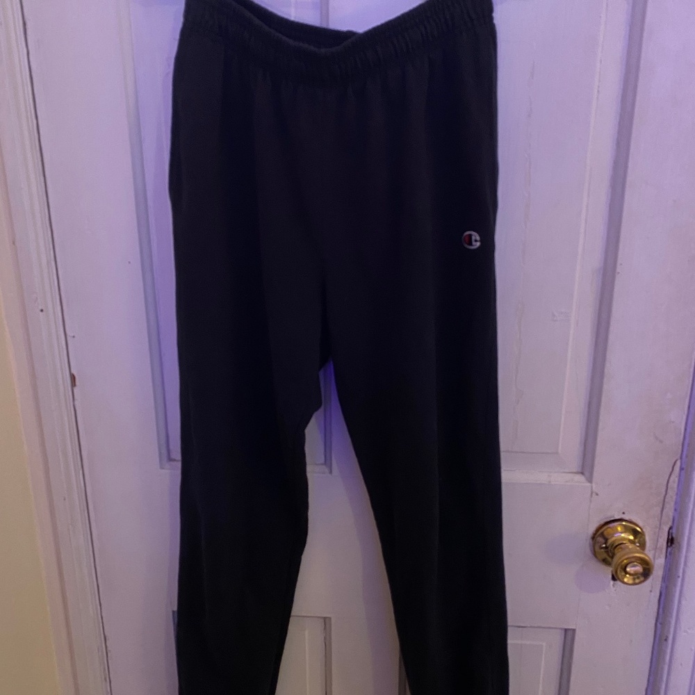 Black champion sweatpants
